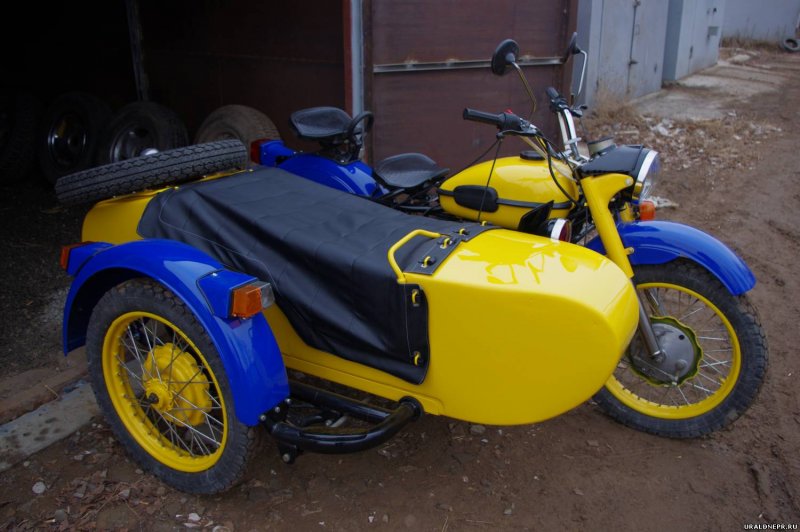 Мотоцикл Урал милиция