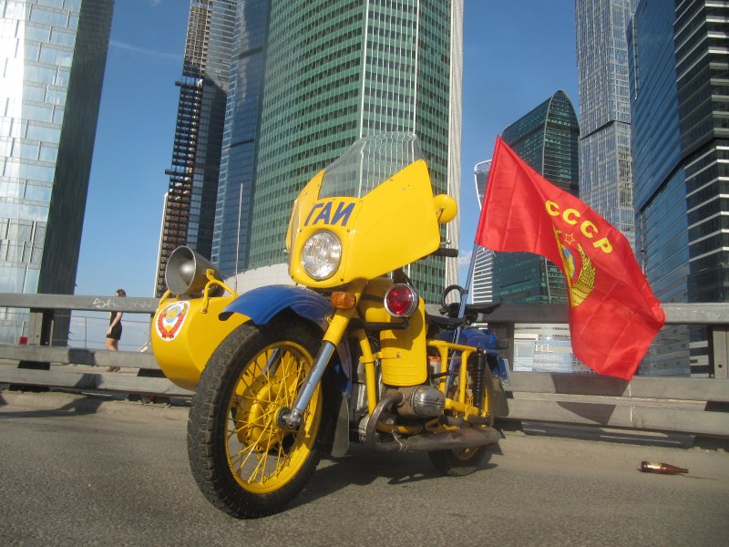 Мотоцикл ГАИ СССР