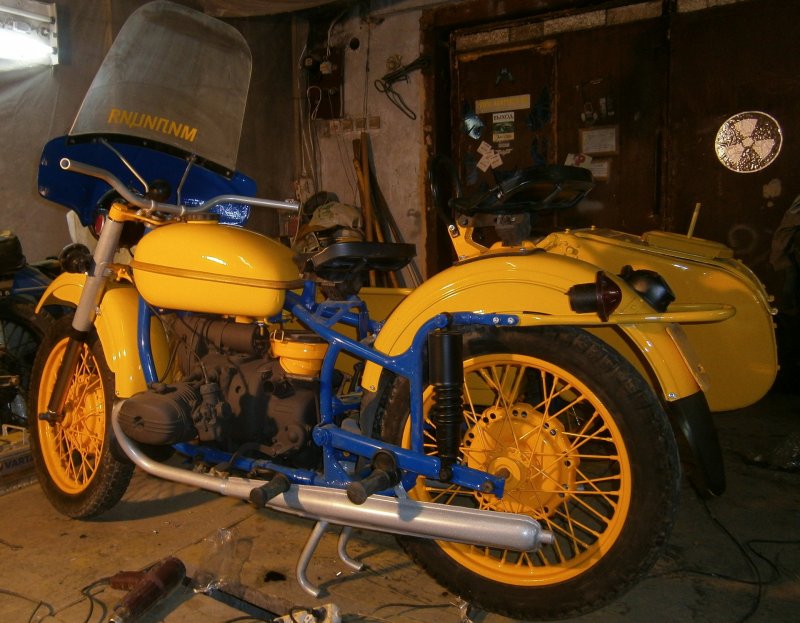 Урал мотоцикл м63 ГАИ