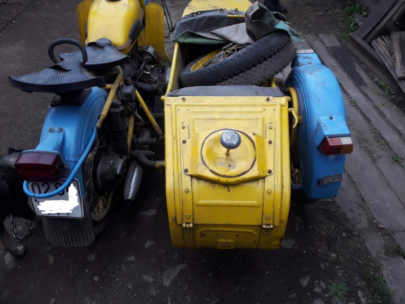 Милицейский редуктор Урал