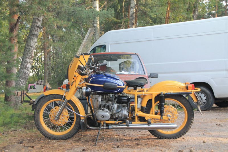 Урал Соло мотоцикл милиция