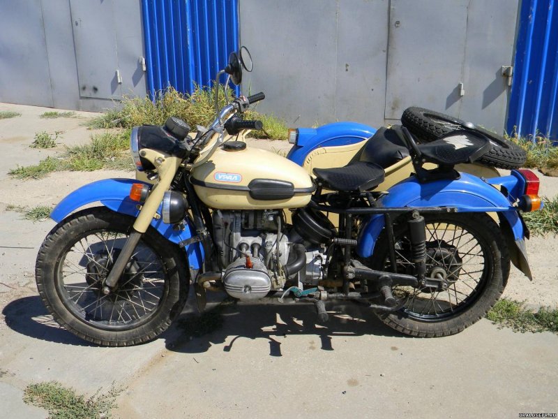 Мотоцикл Урал ГАИ перехватчик