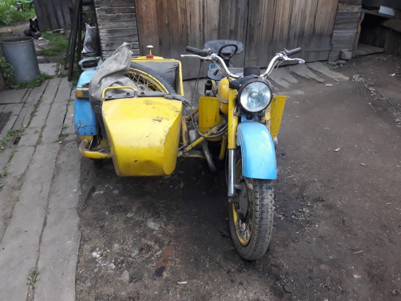 Урал милицейский старые