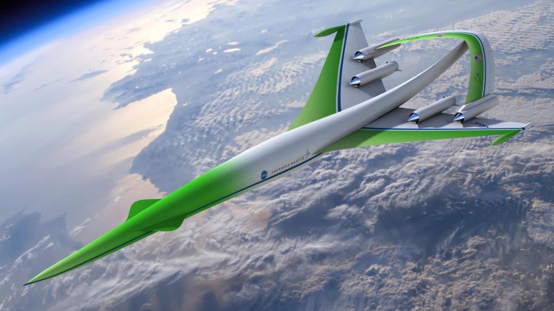 Сверхзвуковой самолёт