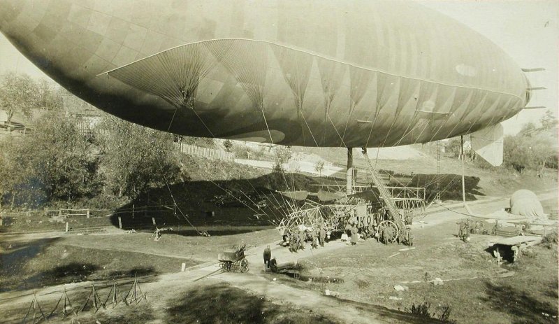 Дирижабль лебедь 1909
