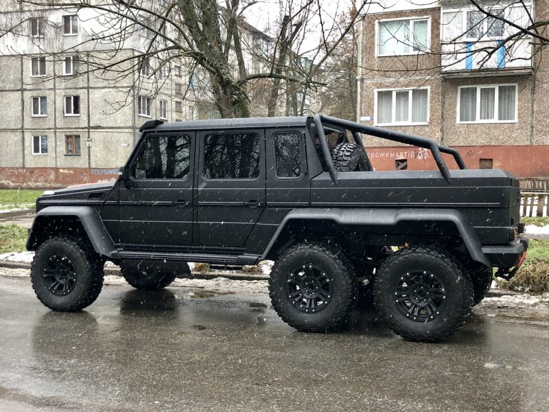 Мерседес Гелендваген 6х6
