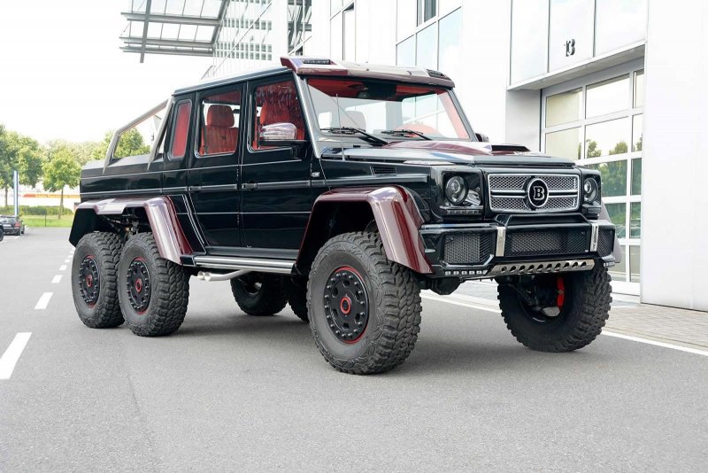 Mercedes g63 AMG 6x6 Brabus