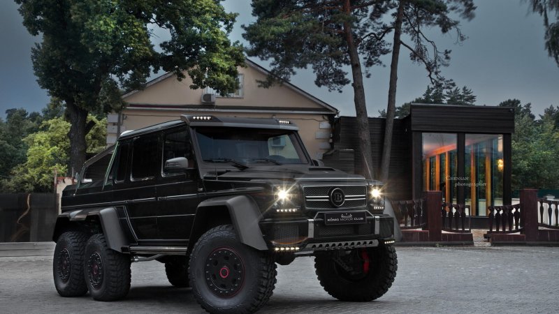 Мерседес Benz g63 AMG 6x6
