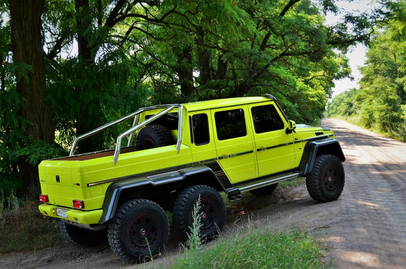 Мерседес Гелик 6х6