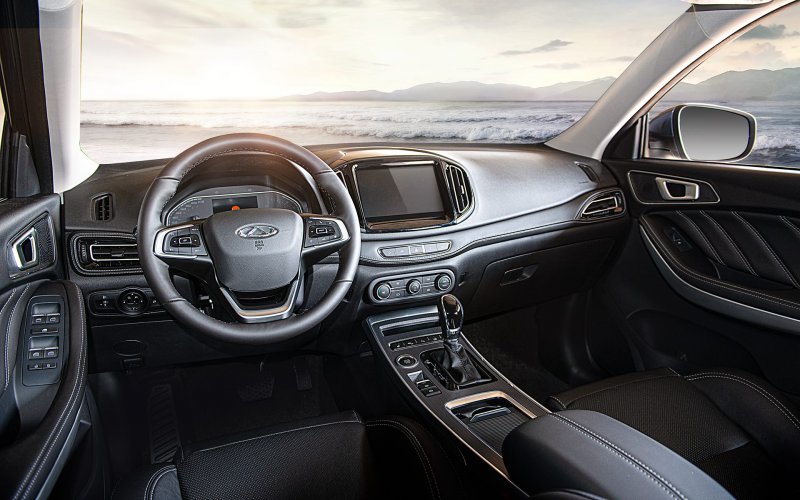 Новый чери Тигго 7 салон