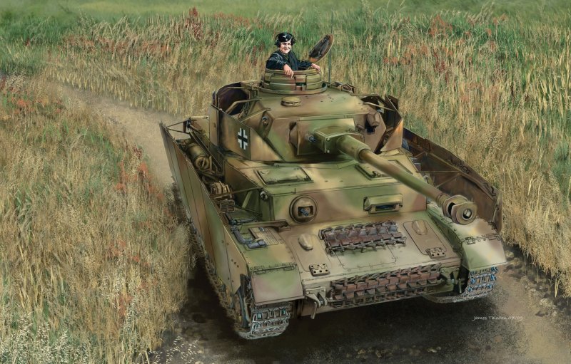 Модель PZ Kpfw 4 Ausf h 1 35