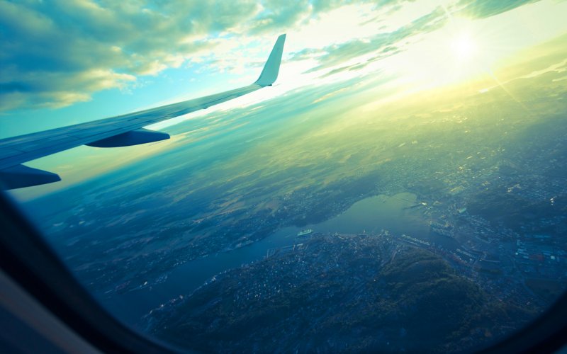 Вид из иллюминатора