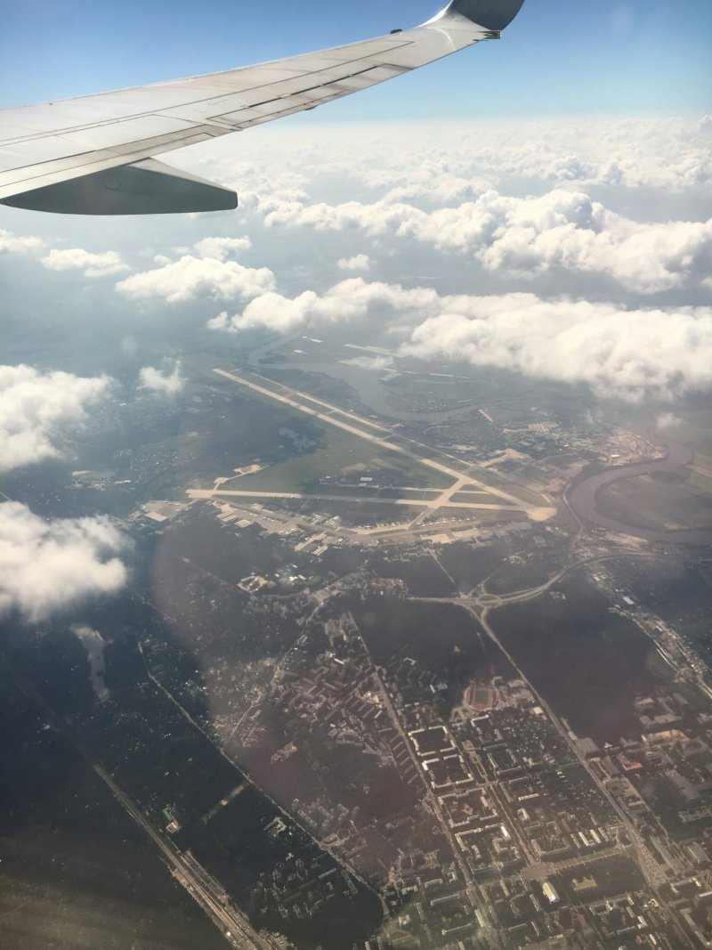 Вид с самолета