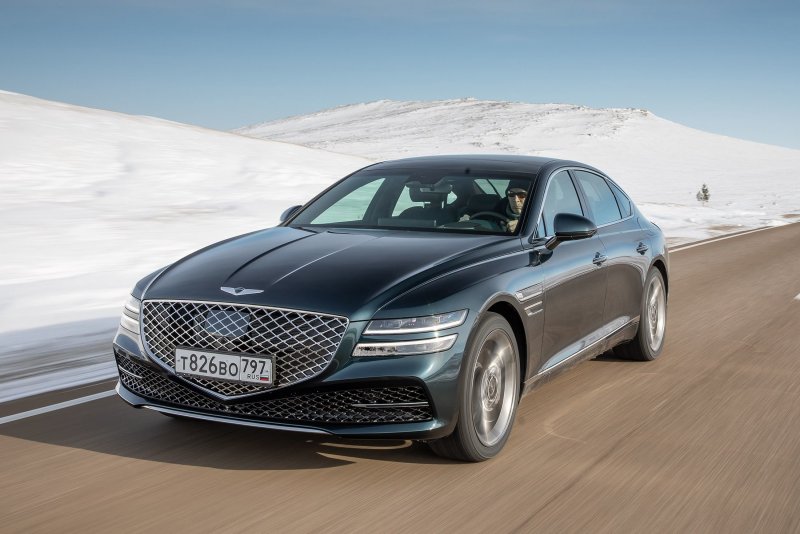 Раскраска авто Genesis