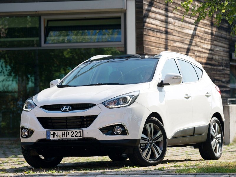 Hyundai ix35 белый 2014