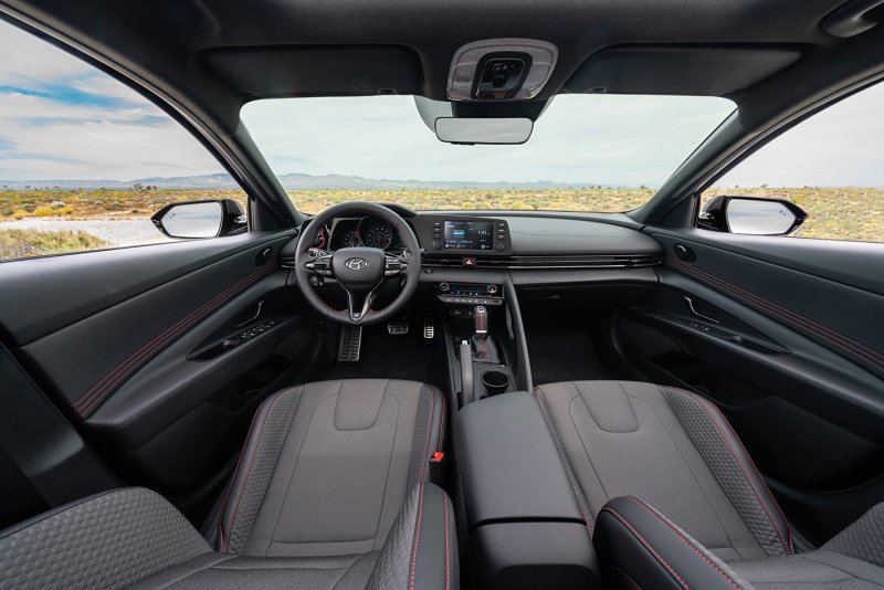 Hyundai Elantra 2021 салон
