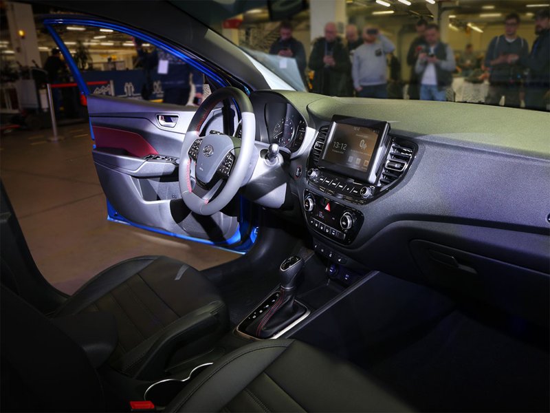 Hyundai Solaris 2020 салон