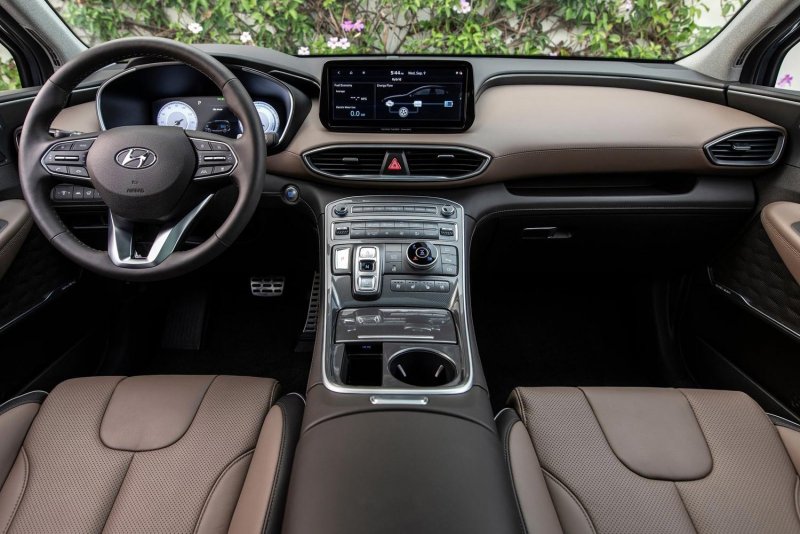 Hyundai Santa Fe 2021 салон