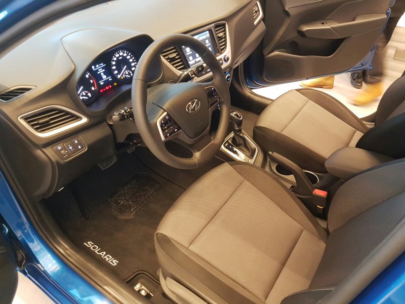 Hyundai Solaris 2017 салон