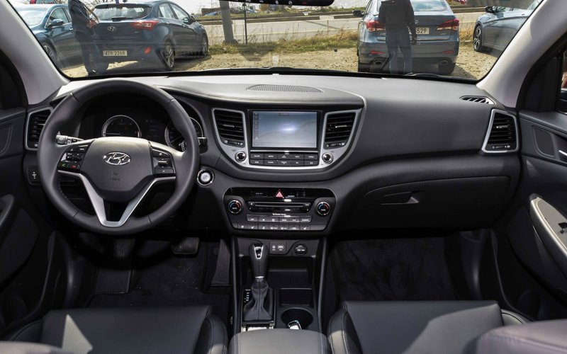 Хендай Туссан салон