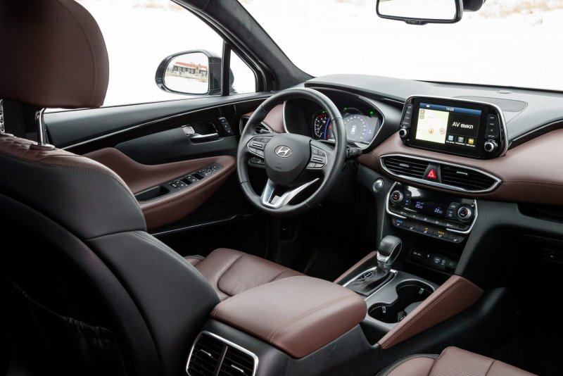 Хёндай Санта Фе 2020 салон