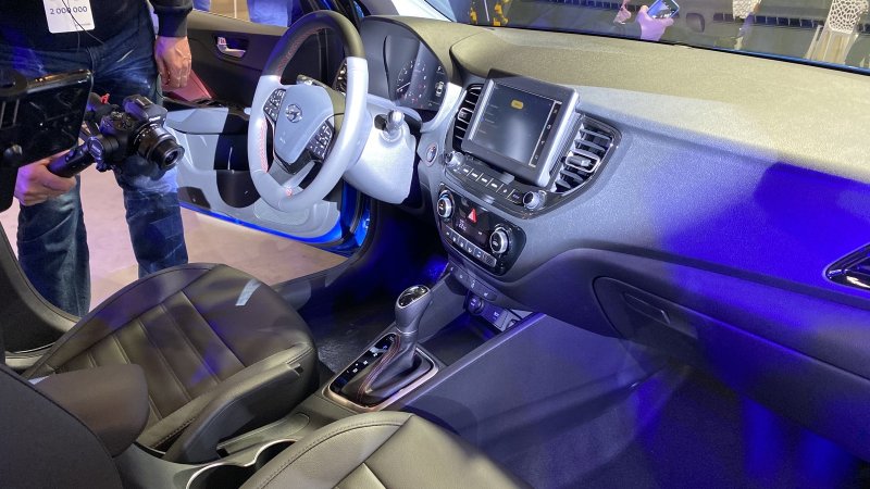 Новый Hyundai Solaris 2020 салон