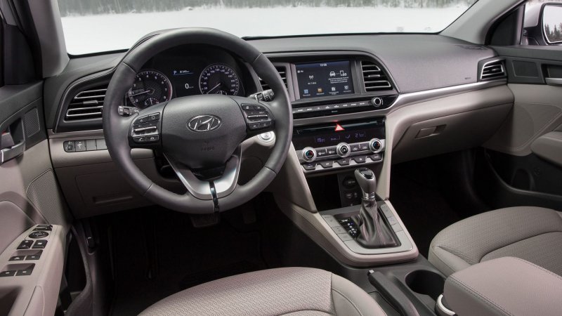 Хёндай Элантра 2019 новый