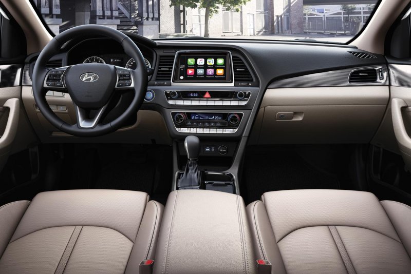 Hyundai Sonata 2017 салон