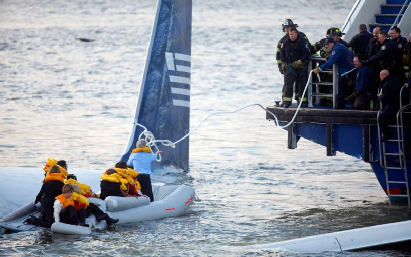 Аварийная посадка a320 на Гудзон