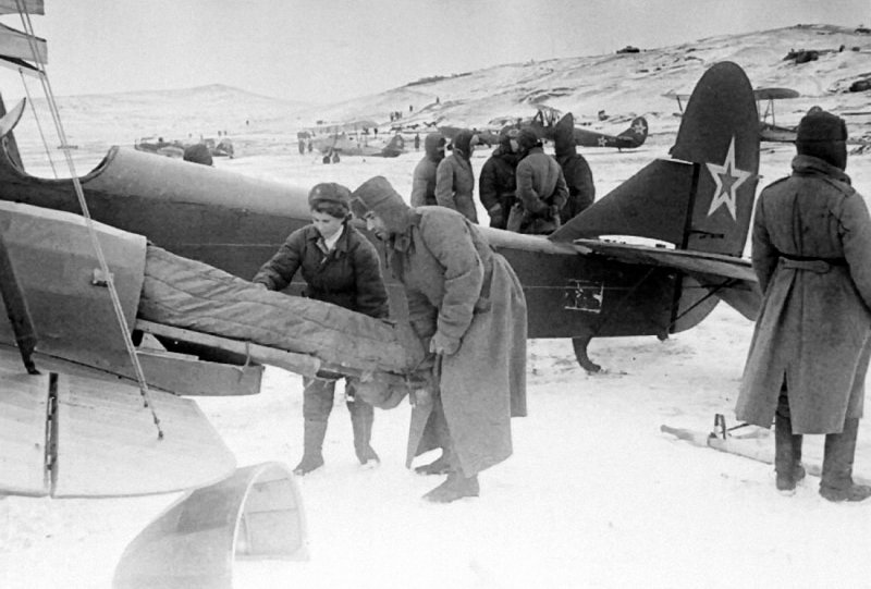 У-2 1941 С кассетами Бакшаева