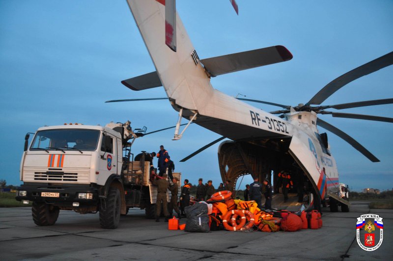 Ми-26 вертолет МЧС