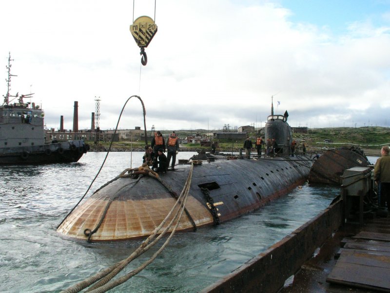 Атомный подводный крейсер к-186 "Омск"