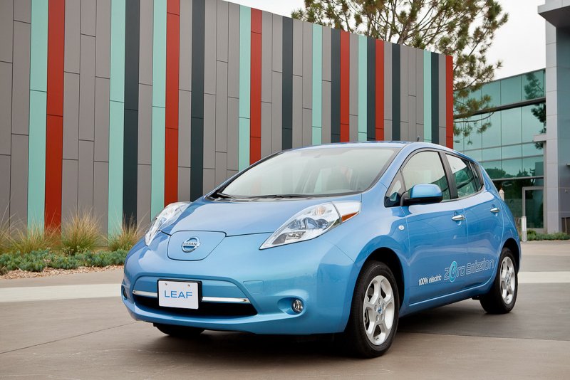 Машина Nissan Leaf