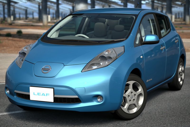 Электрический Nissan Leaf