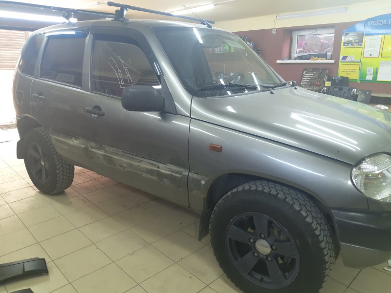 Обвес на ниву Шевроле Бертоне