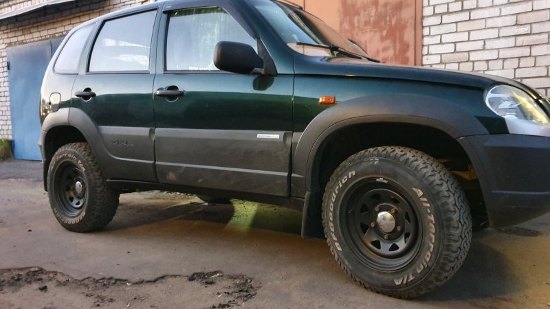 Обвес на ниву Шевроле Бертоне