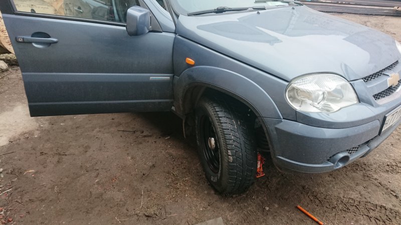 Обвес на ниву Шевроле Бертоне