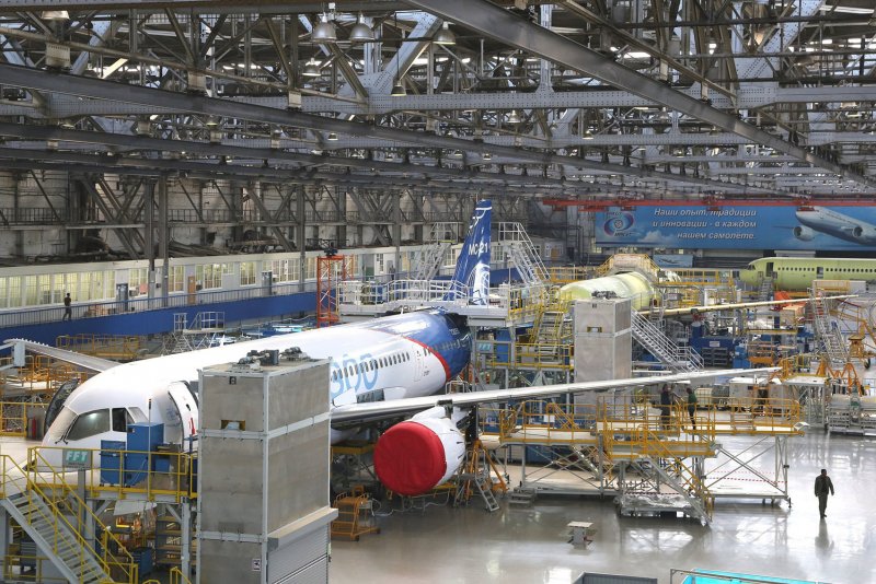 Авиазавод в Иркутске мс21