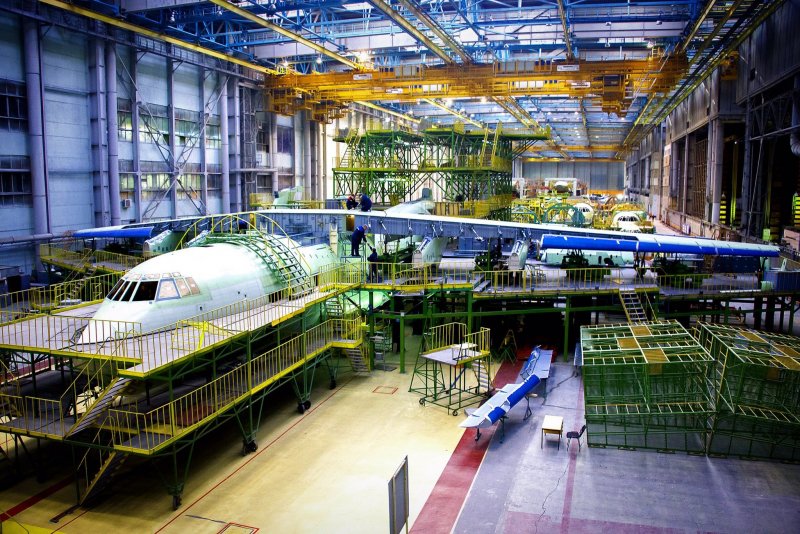 Авиазавод в Иркутске мс21