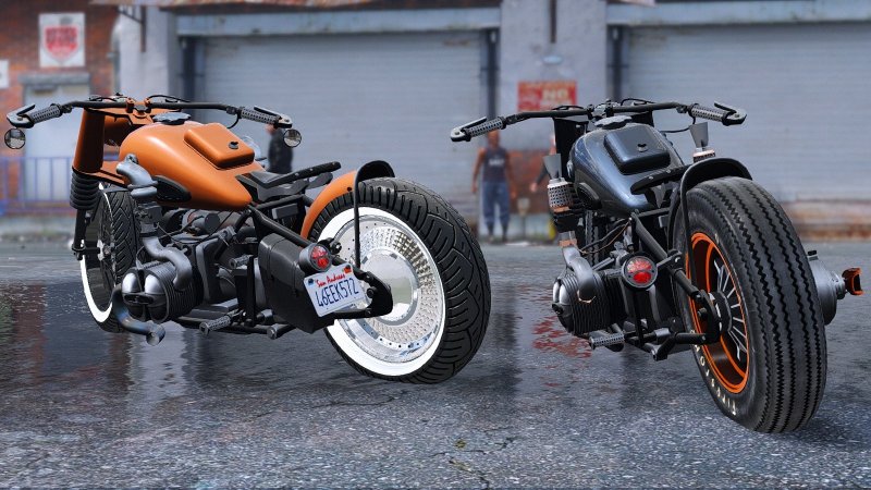 BMW r75 Sahara Bobber