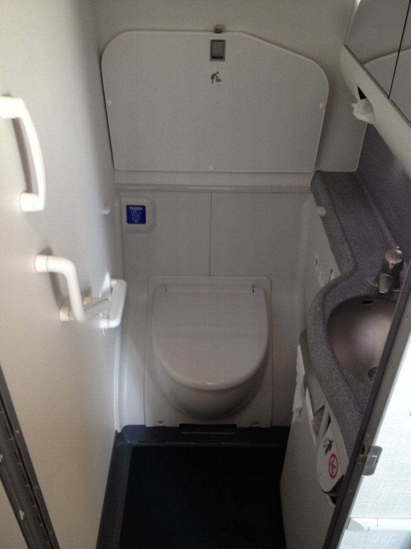 Туалет в Боинге 737-800