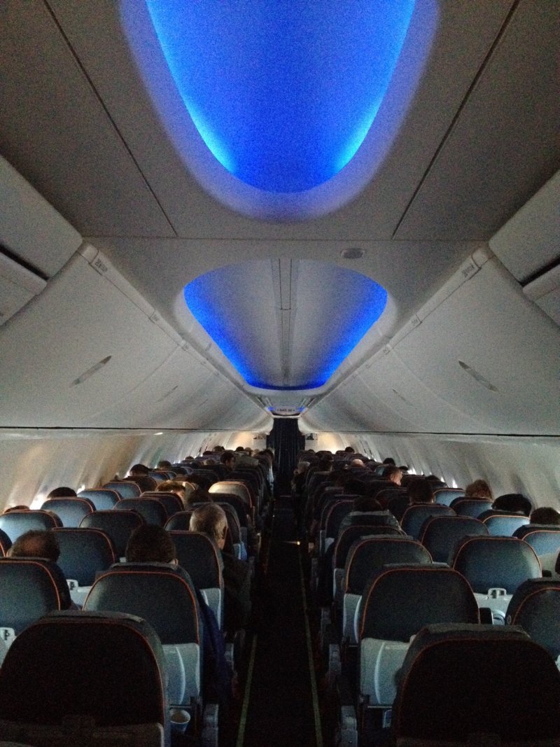 Boeing 737-800 Turkish Airlines салон