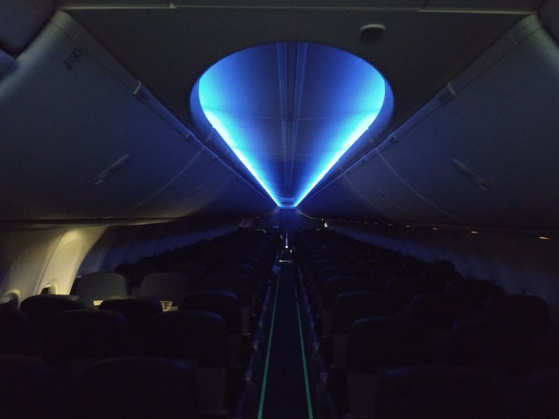 Туалет в Боинге 737