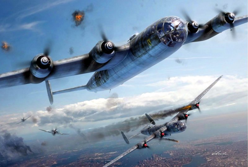 Бомбардировщик Мессершмитт me.264