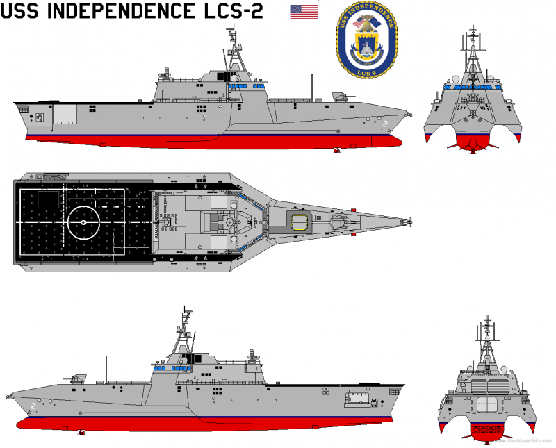 Корабль USS LCS-2 &#96;Independence&#96;