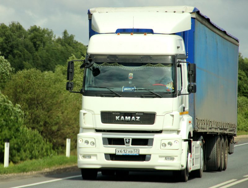 КАМАЗ 5490 тюнинг колхоз