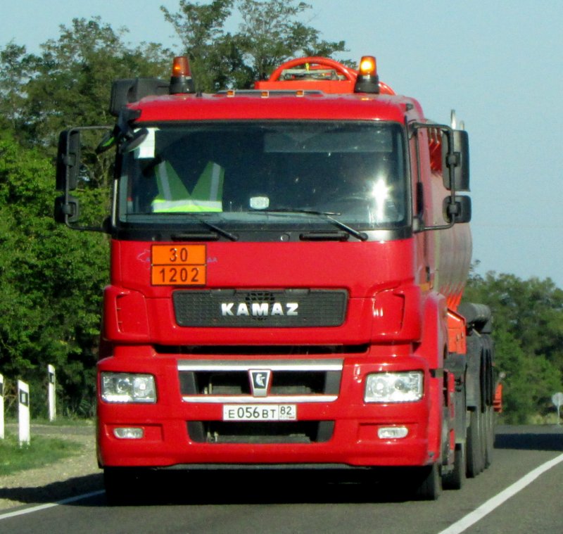 Кенгурятник на КАМАЗ 5490