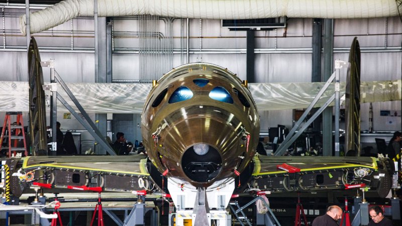 Virgin Galactic полет