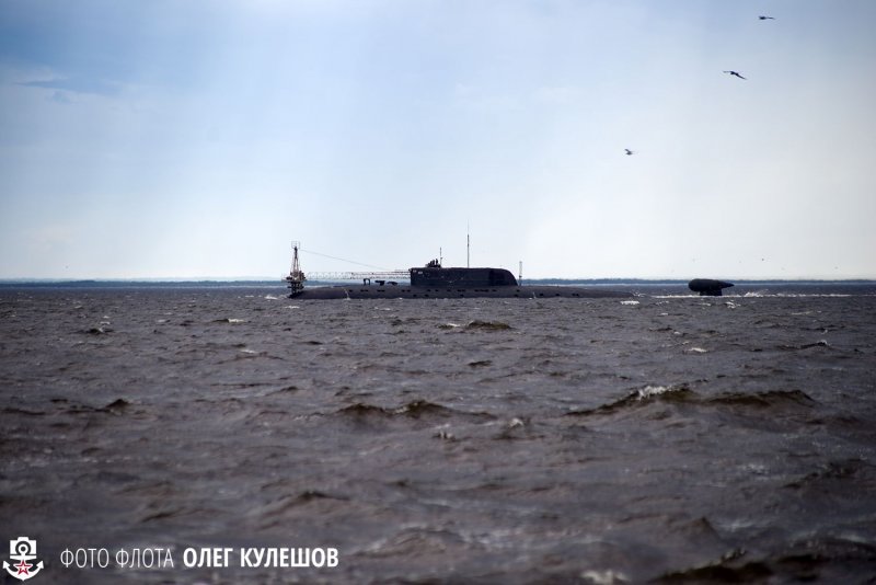 Белое море Северодвинск подводная лодка