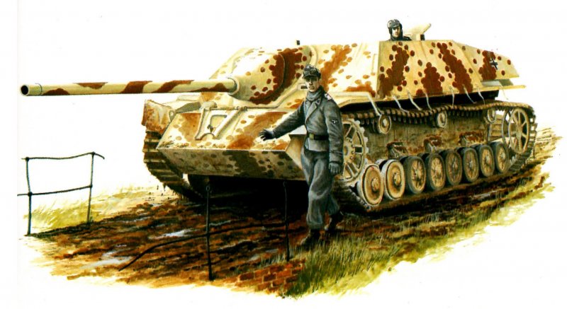 Танк SD.KFZ 162 Jagdpanzer IV